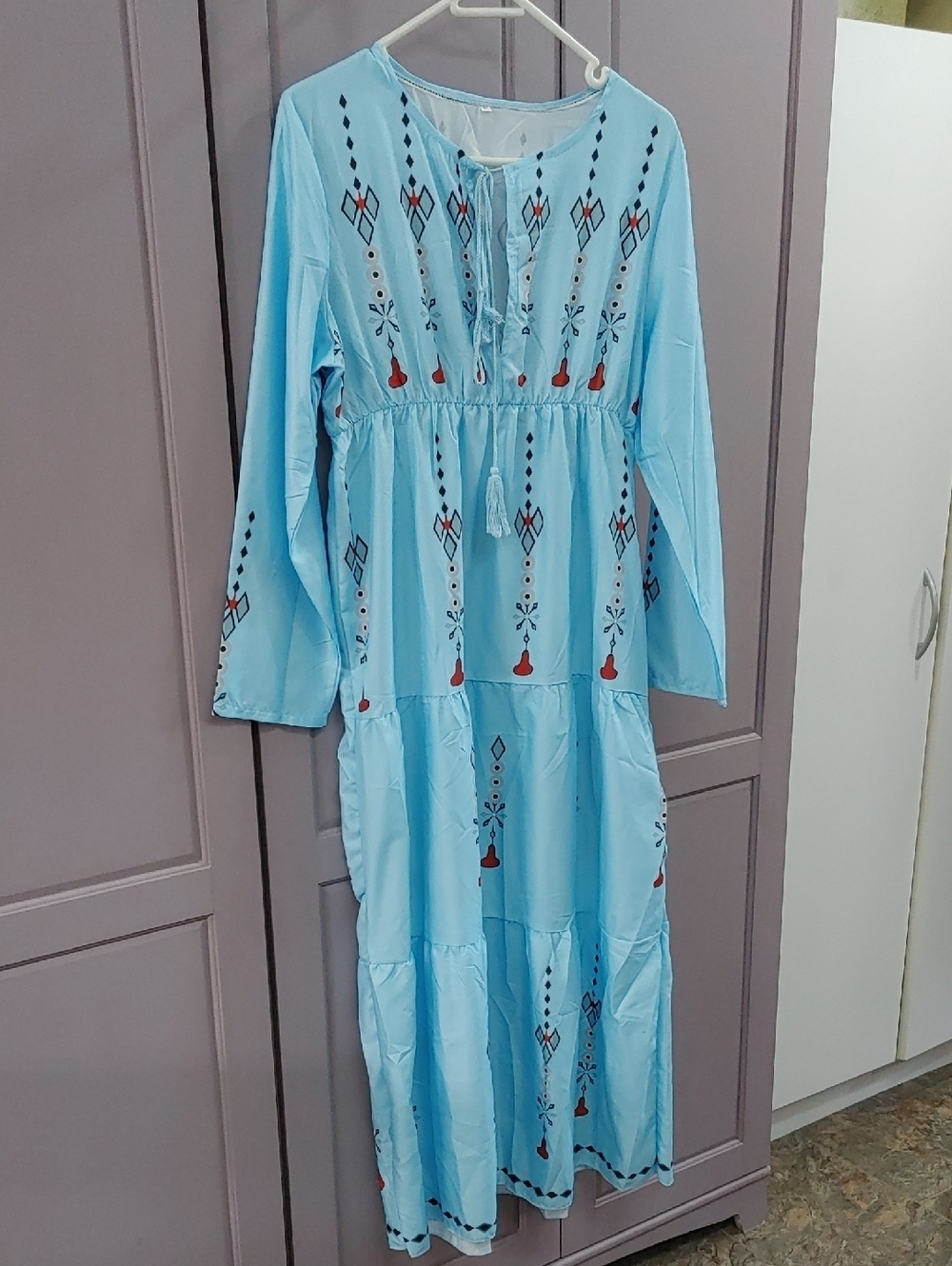 Long dress ethnic style